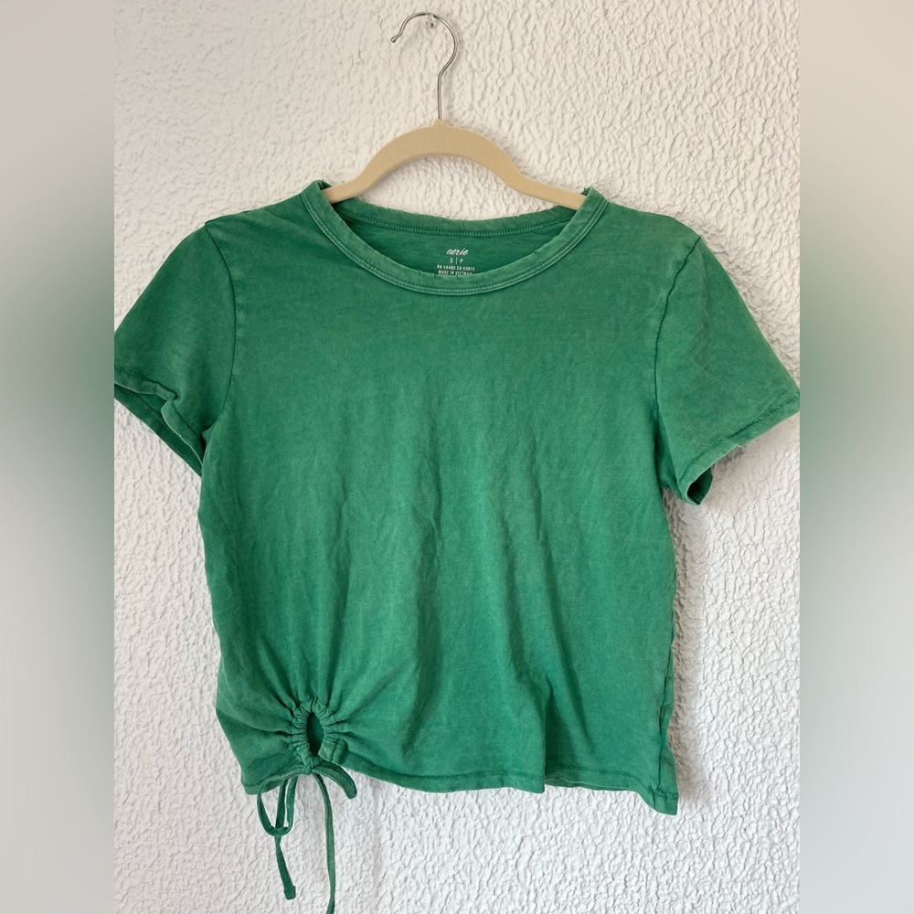 Aerie T-shirt Green Size S